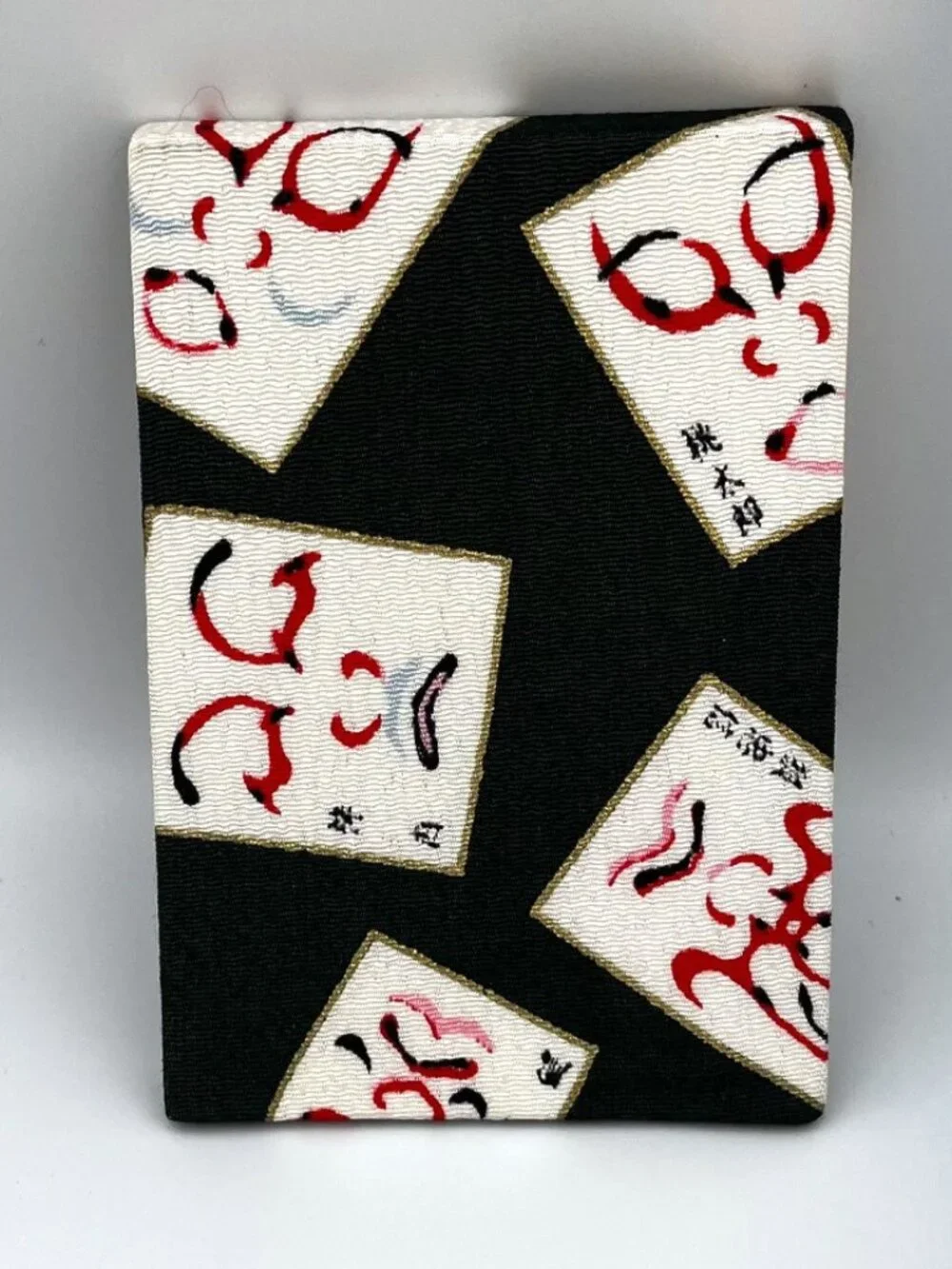 Japanese Portable Folding Compact Mirror – Fabric Design – Pocket Inside